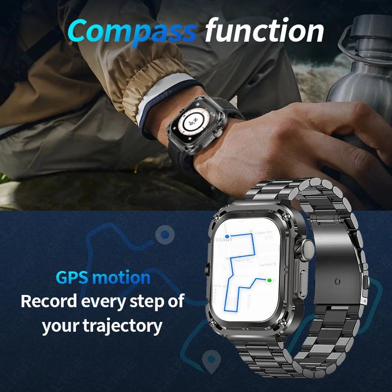 Smart Fitness Tracker Watch Men/Women | GPS,Health Monitor, Sleep tracker | Android/IOS Supported