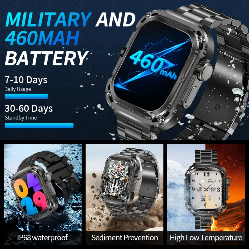 Smart Fitness Tracker Watch Men/Women | GPS,Health Monitor, Sleep tracker | Android/IOS Supported