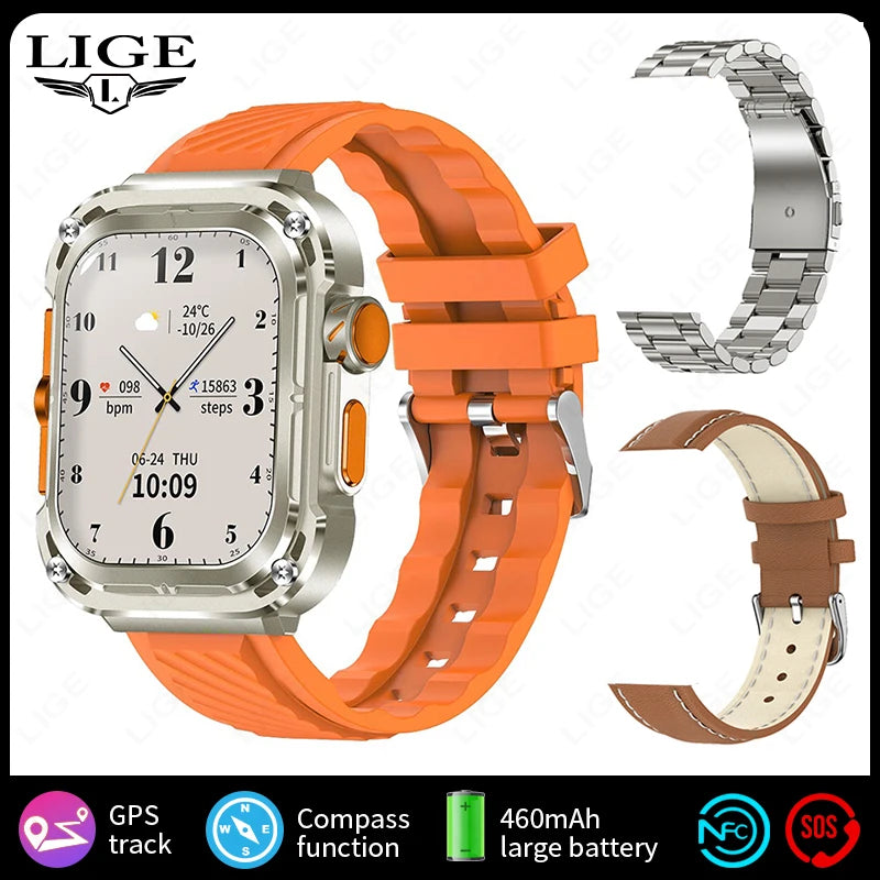 Smart Fitness Tracker Watch Men/Women | GPS,Health Monitor, Sleep tracker | Android/IOS Supported