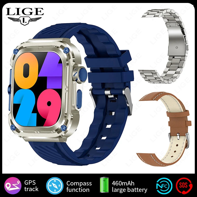 Smart Fitness Tracker Watch Men/Women | GPS,Health Monitor, Sleep tracker | Android/IOS Supported