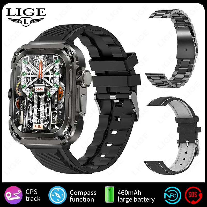 Smart Fitness Tracker Watch Men/Women | GPS,Health Monitor, Sleep tracker | Android/IOS Supported