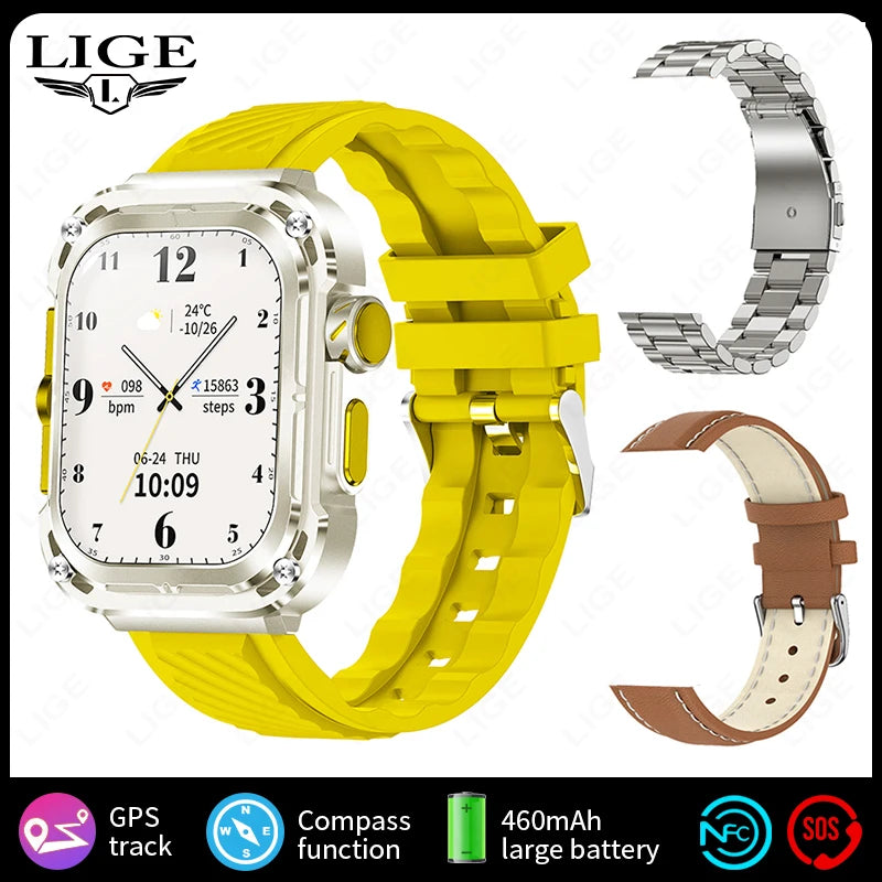 Smart Fitness Tracker Watch Men/Women | GPS,Health Monitor, Sleep tracker | Android/IOS Supported